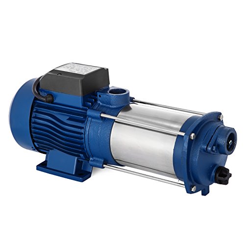 Bisujerro 1800 W centrifugaalpomp 150 l/min elektrische waterpomp centrifugaalpomp voor huis, tuin, sin interruptor, 1