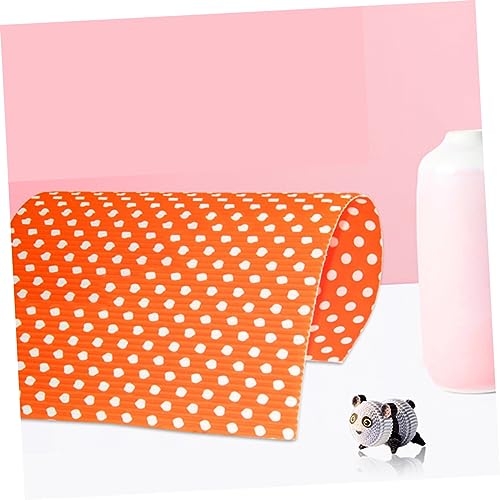 TEHAUX 10 Peças De Papel Colorido Para Papel De Origami Para Papel De Construção De Linho De Cama Or