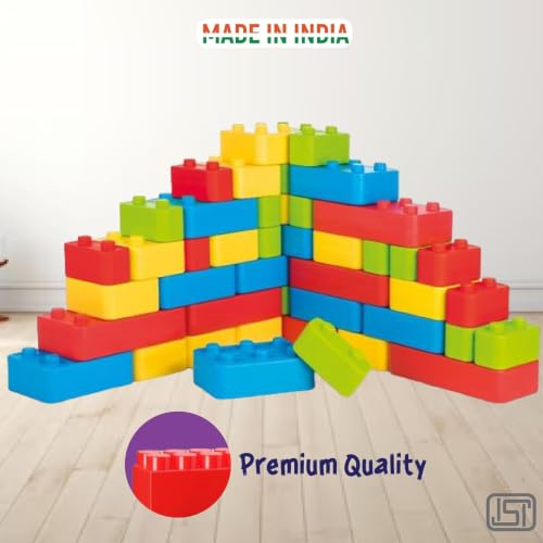 Image of DIY Building Blocks Set for Kids, 200 Pieces Construction Toy with 32 Wheels, Build 8 Toy Cars, STEM Educational Building Kit, Creative Learning Blocks for Boys & Girls 3+ Years