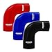 Mishimoto MMCP-R90-30325BK 90-Degree Silicone Transition Coupler, 3.00