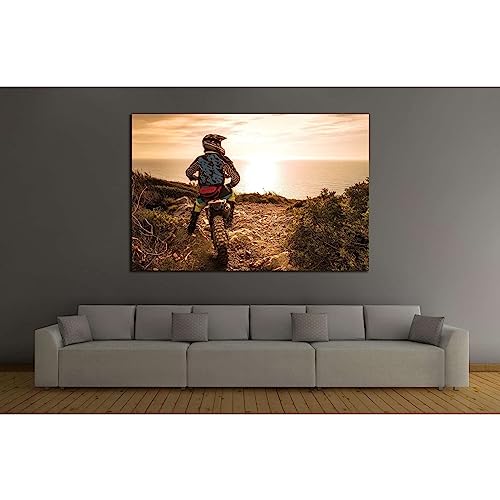 Impression sur toile ZELLART Enduro №167 tableau prêt à poser sans cadre