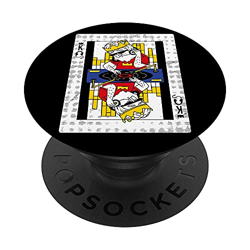 DJ Vinile giradischi Vintage Synth Produttore analogico PopSockets PopGrip: Impugnatura per Telefoni Cellulari e Tablet Intercambiabile