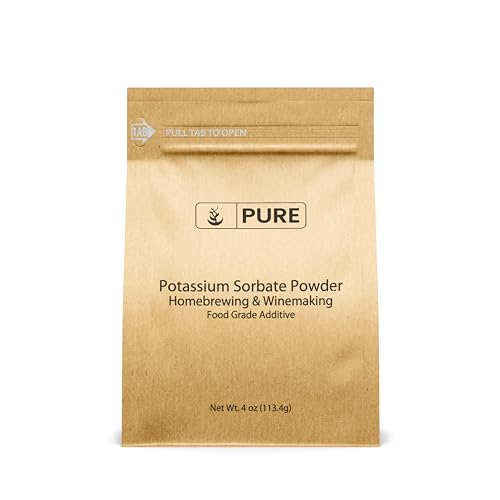 Pure Original Ingredients Potassium Sorbate (4 oz) Homebrewing & Winemaking, Food Grade Additive & Preservative