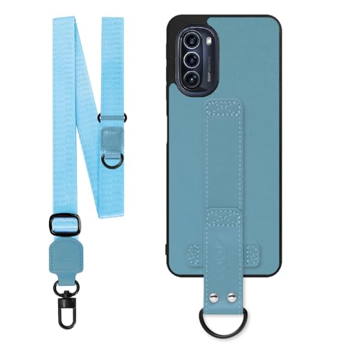 LOOF STRAP-SHELL �{�v ���U�[ �X�}�z�V�����_�[ �X�}�z�P�[�X for motorola moto g52j 5G / g52j 5G II / g52j 5G SPECIAL �p �P�[�X �J�o�[ �X�g���b�v �X�g���b�v�z�[�� �V���v�� ��