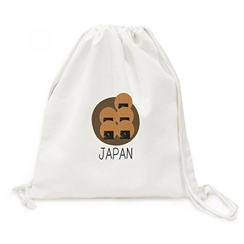 Sacs à cordonnet en toile style japonais pour voyage et shopping