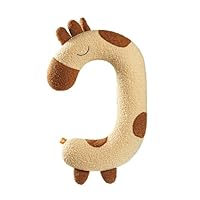 HiPetpy Hundekissen - Waschbares Hundekissen zur Beruhigung für besseren Schlaf, Weiches Nackenkissen für Hunde, Kinder, Erwachsene, Lindert Angst, Geschenk für mittelgroße/große Hunde (Gelb)