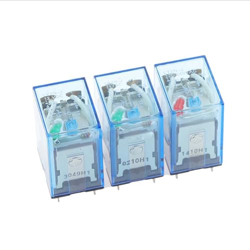 Relé intermedio LY2N-J 12V para proteger circuitos de control contra sobrecargas