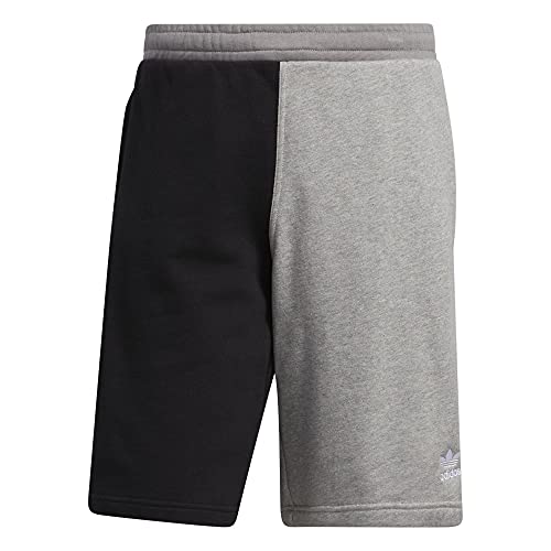 Short Adidas 3 stripe homme gris et noir en taille MD short de sport