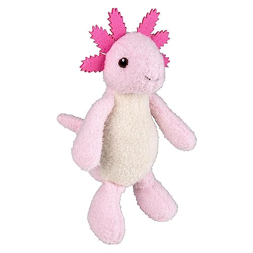 Peluche axolotl rose doudou doux enfant Earth Safe Scruffy