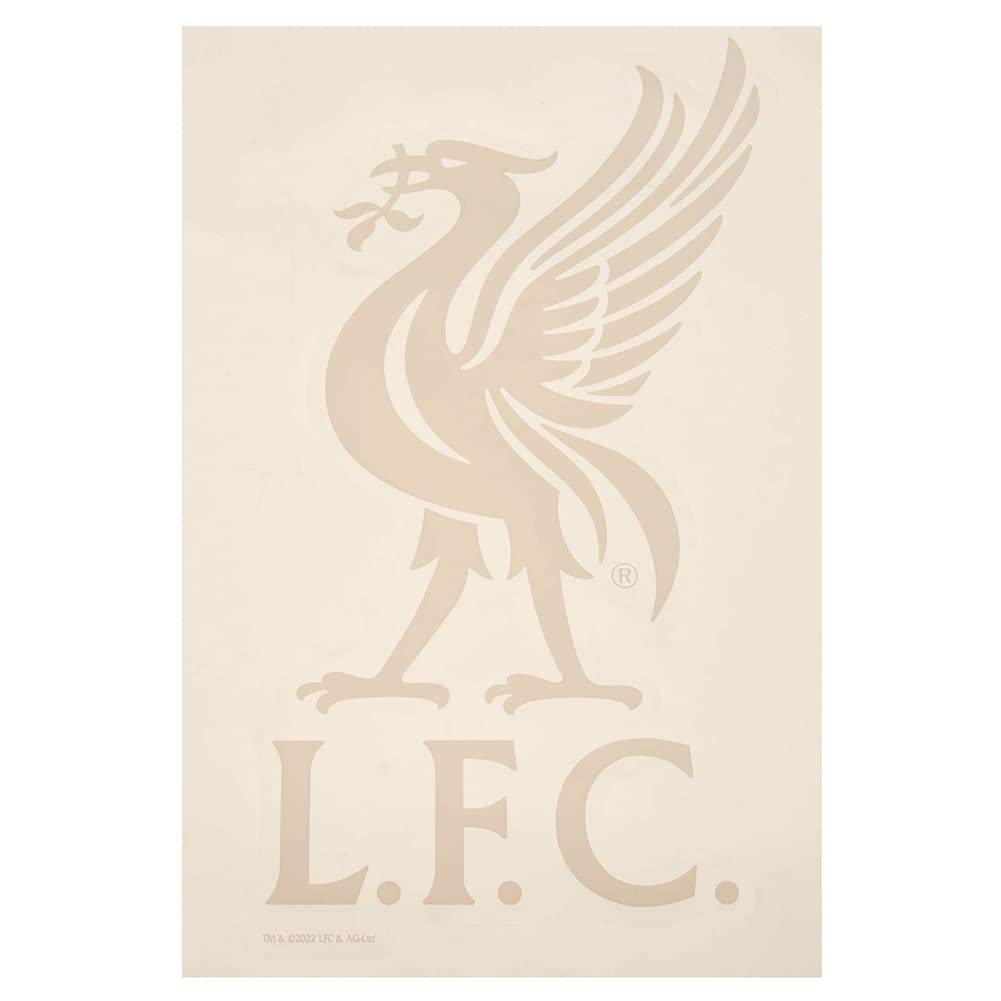 Liverpool FC Etiqueta Coche A4 Escudo Beige