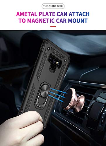 Coque pour Samsung Galaxy Note 9 Noir housse de protection rigide anti-rayure - 6