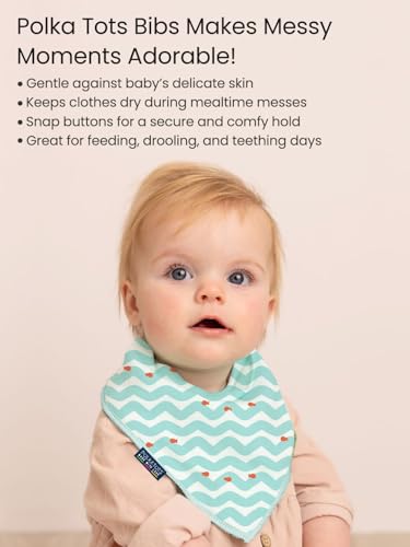 Image of POLKA TOTS Newborn Baby Gift Set Box | Premium Cotton Baby Clothes Set 0-3 Months for Boys & Girls | Essentials Newborn Baby Dress Kit | Ideal Baby Shower Gifts for Mom to Be & New Mothers (Pack of 6)