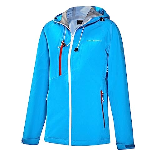 Veste de costume femme imperméable black giacca hardshell fine pour le quotidien