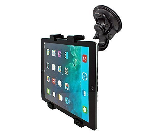 Mobilefox Soporte de coche de 360° para tablet, ordenador, para Samsung Galaxy Tab 4 / 3 / 2 / S / A / Note / NotePRO/ TabPRO / Active / Ativ / Ativ Q / Lite 7 / 7.0 / 7.7 / 8.0 / 8.4 / 8.9 / 10.1 / 10.5 / 12.2