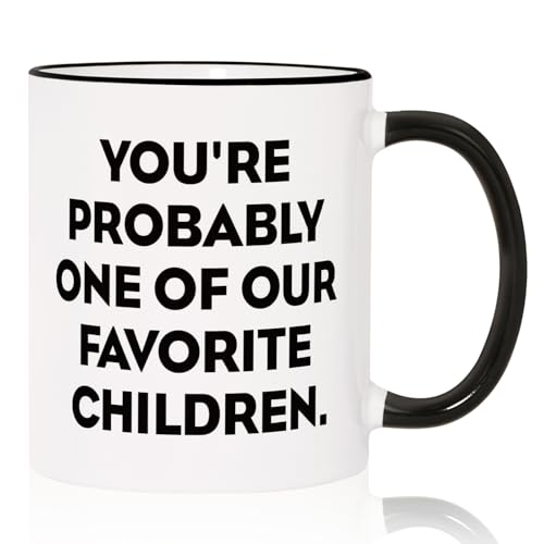 Aurahouse Daughter Son Gifts from Mom Dad, Funny Favorite Children Mug, Christmas Birthday...