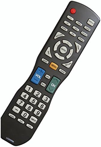 Smartby New Apex LED LCD TV Remote Control LD200RM LD220RM LD4088RM for These Models: JE3708 LD 3249 LD3288 LD4077 LD4088 LD4688 LE 3212 LE40H88 LE4012 LE4612 LE3242 LD4088 LE5043