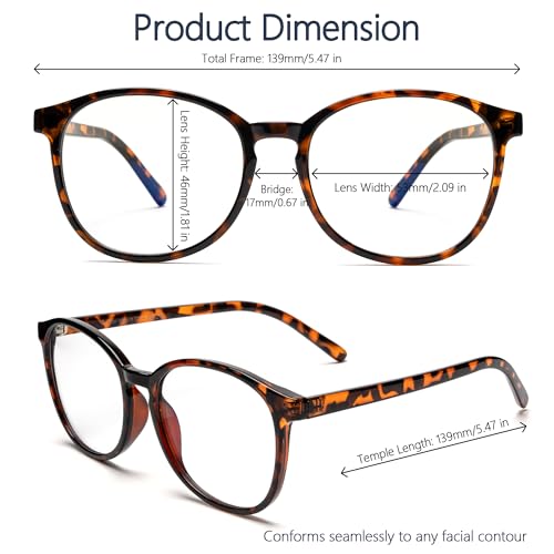 Image of Blue Light Blocking Glasses for Women Men, Square Thick Frame Anti Eyestrain & UV Glare JF6218