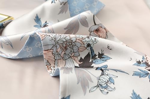 Image of CorssKulture Lightweight Satin Ribbon Scarf for Women's 150 x 15 cm | Silky Soft Scarf Perfect for Gifting