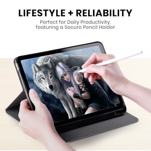 Funda de cuero iPad Air 2020 Head Case Designs con acabado Mariposa 5