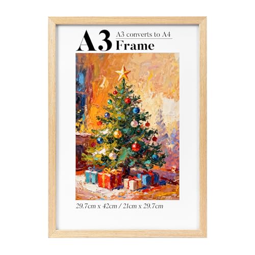 HOUSE DAY A3 Frame Solid Wood A3 Picture Frame Photo Frame Poster Frame