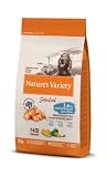 Nature's Variety Selected, Pienso para Perros Adultos Medianos y grandes, Sin cereales, con Salmón noruego sin espinas, 12kg