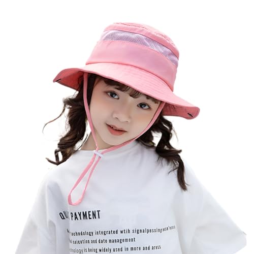 Baby Kids Sun Hat Cap Mesh Breathable UPF 50+ Protection Beach Wide Brim Bucket Hat for Baby Boys Girls Toddler4