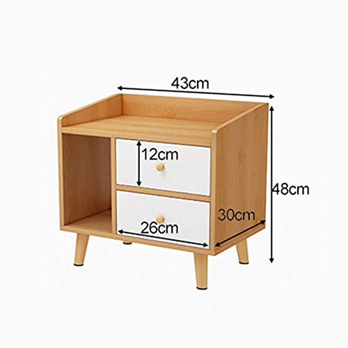 Table de chevet moderne en bois comme table d'appoint de chambre
