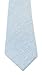 Proper Materials Men's Chambray Cotton Skinny Necktie Tie Textured Distressed Style - 07 - Light Blue #2