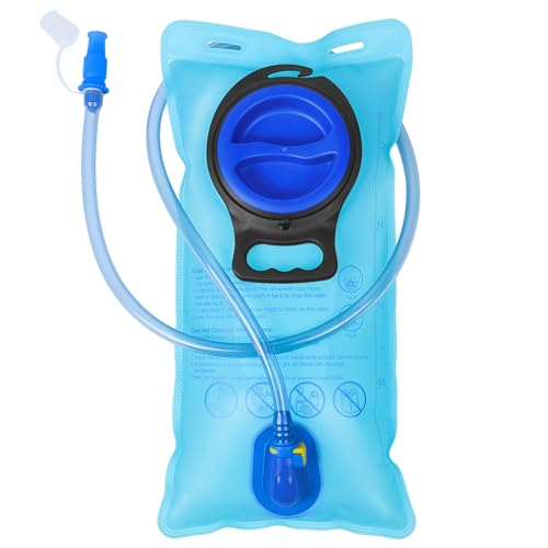 TPU 2L Hydration Bladder,Leak-Proof,Water Bladder for Hiking Backpack, Water Reservoir Pouch for Running Camping Cycling