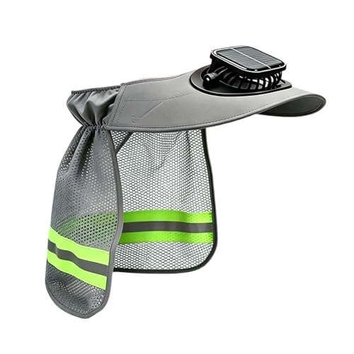 Casque de protection solaire ventilé pour éviter les coups de soleil en jardinage