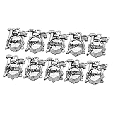 Breloque tambour pour bracelet : petite taille, facile à utiliser et à ranger, elle ne prend pas beaucoup de place. vous pouvez facilement utiliser ces breloques en métal comme porte-clés