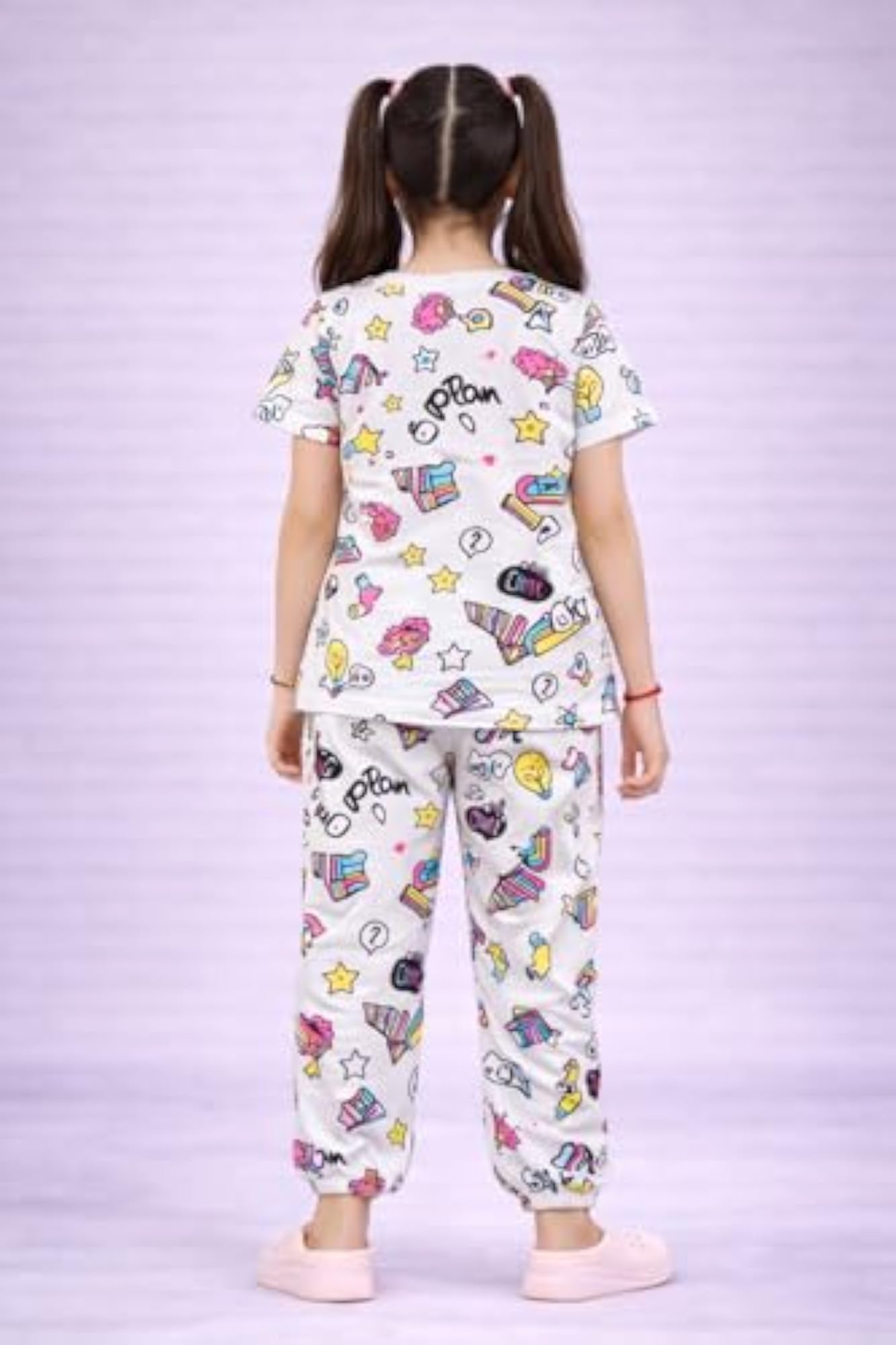 Soft Comfy Printed Night Dress Pyjama Set Pack of 2