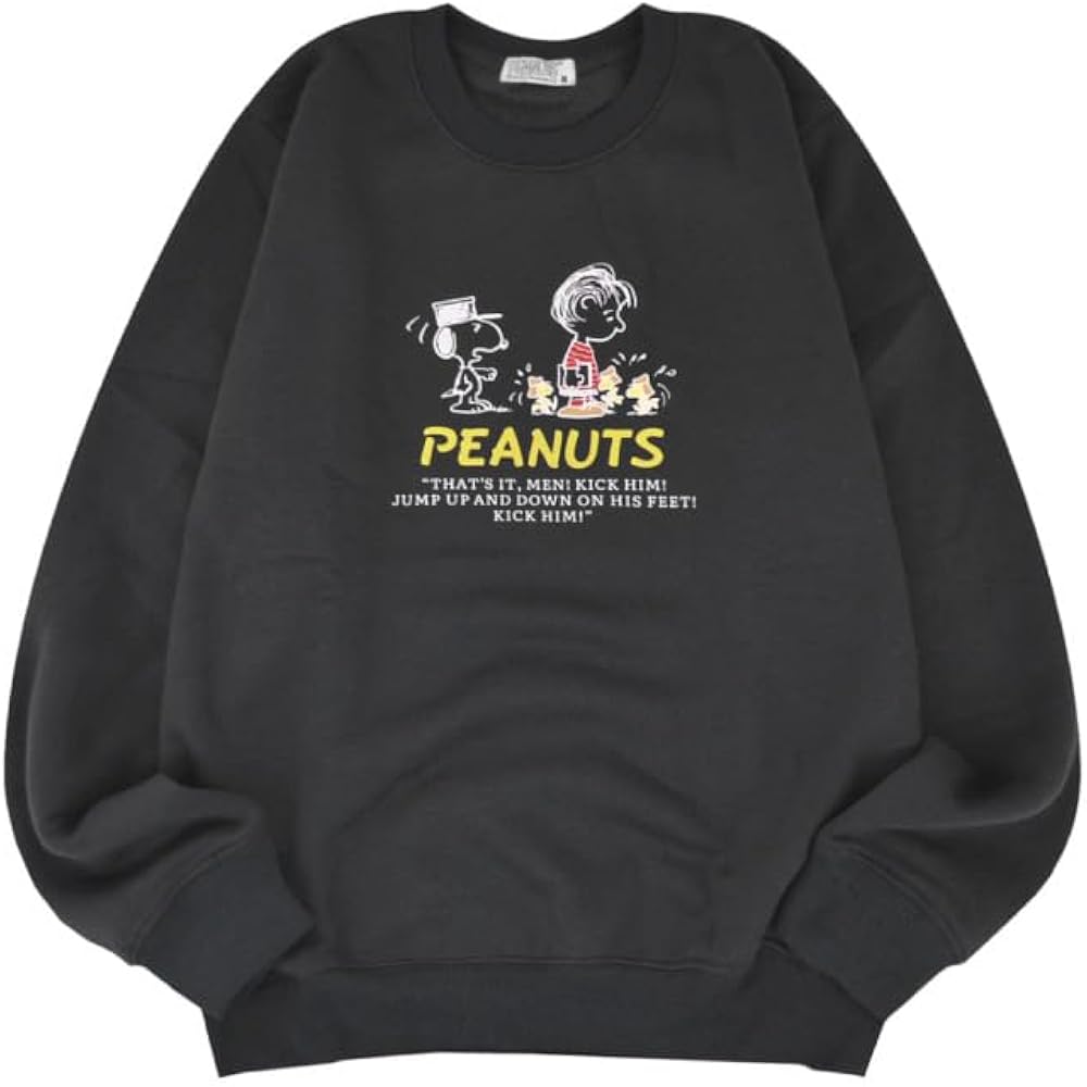 Amazon.co.jp: [ヨシダユウ] スヌーピー 長袖 トレーナー スウェット