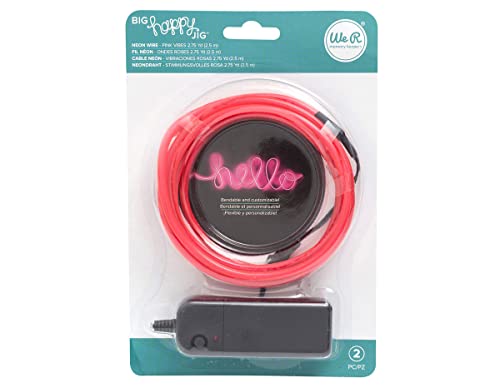 Image of We R Memory Keepers Makers Happy Jig Neon Wire-Pink Vibes