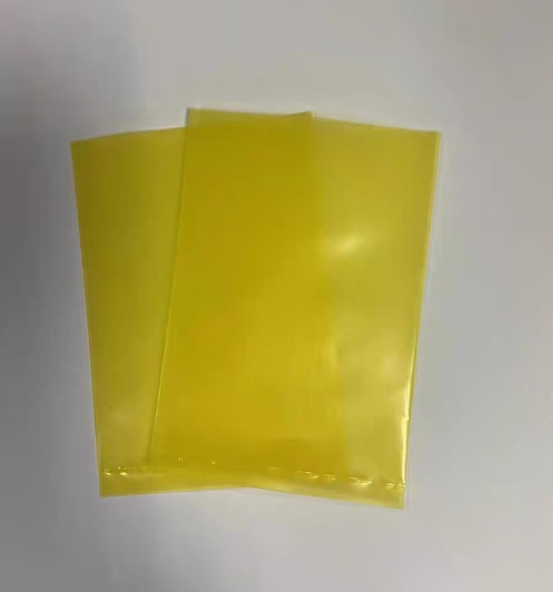 Confezione da 100 sacchetti di plastica VCI a bocca piatta (non chiusura a zip), prodotto in metallo, prevenzione della ruggine, apertura piatta, per spedizioni marittime antiruggine e a prova di