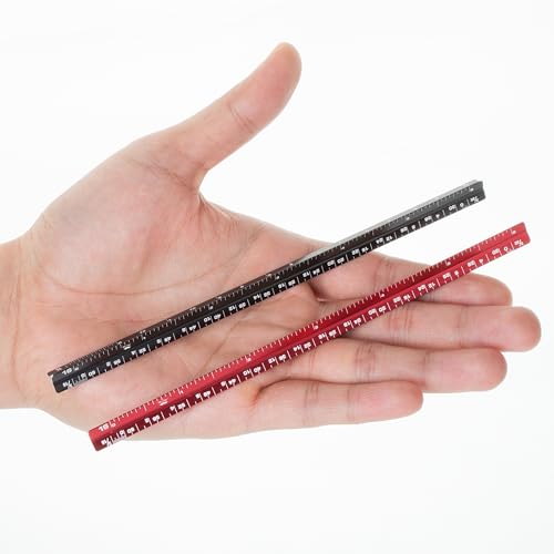 Mr. Pen- 6 Inch Pocket Size Ruler 2 Pack Small Architectural Scale