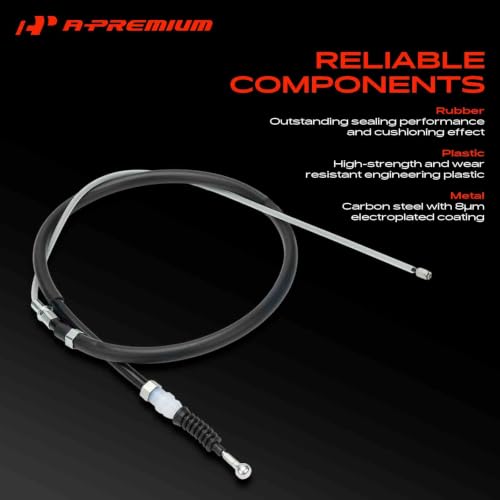 A-Premium Rear Left & Right/Front Parking Brake Cable Assembly by A-Premium - Used condition - Image 6
