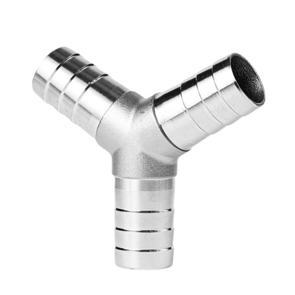 Yjqhody Green Pagoda Tail Barb Connector For Industrial Machinery Connections, 304 Stainless Steel Hose Pipe Fitting 1Piece(,50Mm)