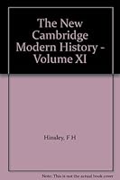 The New Cambridge Modern History - Volume XI B0043KRNNU Book Cover