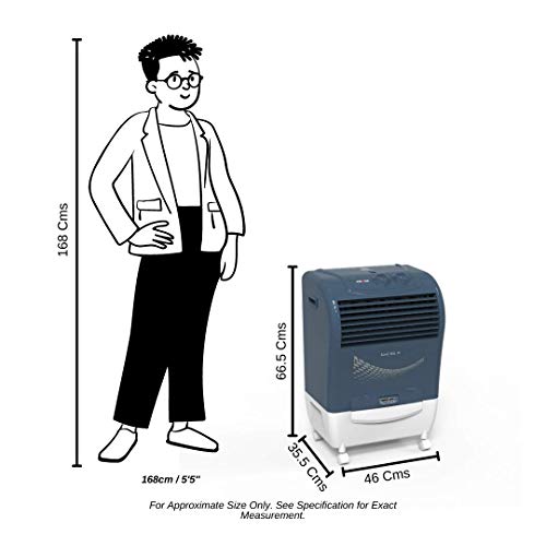 Image of Kenstar Kool Blu 16 Litres Personal Air Cooler (Inverter Compatible, KCLKOOBL016BMH-ECT, Blue)