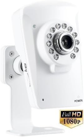 1080p Full HD Wireless WiFi IP Security Camera. All-in-one home CCTV camera with built-in Cloud DVR. Quick setup, view Live and playback clips using our Free iPhone/iPad/Android apps. IR Night Vision, Motion Sensor with in-app alerts, 95 Degrees Wide Angle Image and more. UCam247i-1080HD.