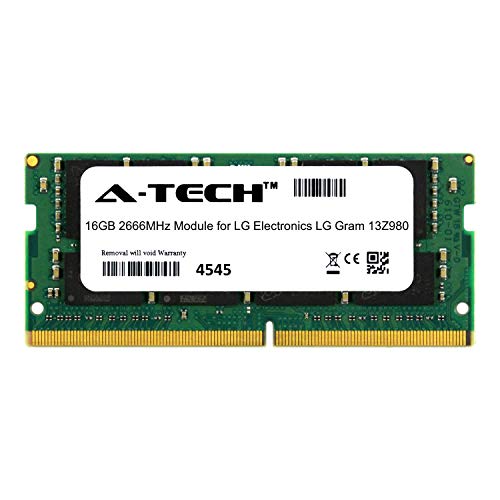 A-Tech 16GB ���W���[�� LG Electronics LG Gram 13Z980 �m�[�g�p�\�R��&�m�[�g�u�b�N�p DDR4 2666Mhz �������[�����Ή� (ATMS369028A25832X1)