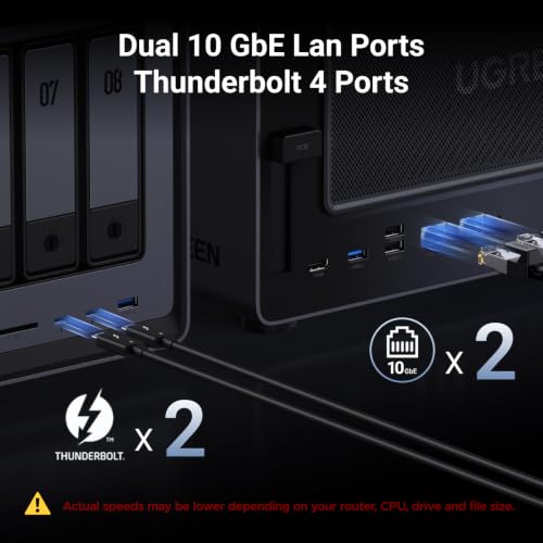Image of UGREEN NAS DXP8800 Ultra 8-Bay for Businesses, IT Teams & Large Studios