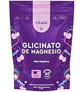 Vitatú | Glicinato de Magnesio en Polvo 500 mg por porción de Alta Absorción. 60 días de duración...
