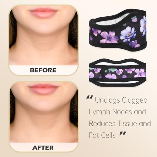 Image of 2 Pack Castor Oil Pack Wrap, Organic Cotton for Liver Detox, Reusable Compress Highly Absorbent Anti Oil Leak, Multiflora Rose (Oil Not Included)