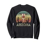 Regalo del desierto retro de Arizona Sudadera