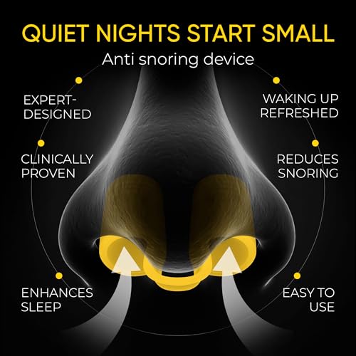 image for Commanding Life Anti Snoring Devices – Nasal Dilators - Nose Clips f