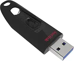 SanDisk Flash Drive Ultra USB 3.0 de 256 GB - SDCZ48-256G-U46 Preto