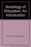 Sociology of education: An introduction 0819143332 Book Cover