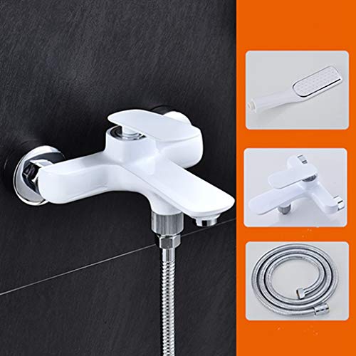 Ensemble de douche en laiton pour baignoire moderne chic LWX - 4